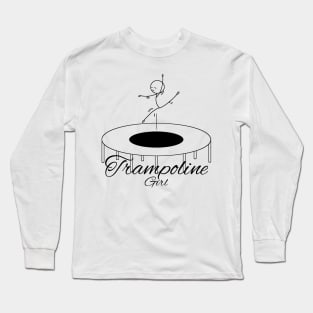 Trampoline girl Long Sleeve T-Shirt